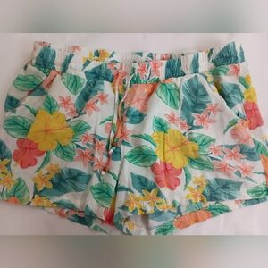 NATURAL REFLECTION Y2K Ready For Spring Floral Pastel Summer Booty Shorts (#640)